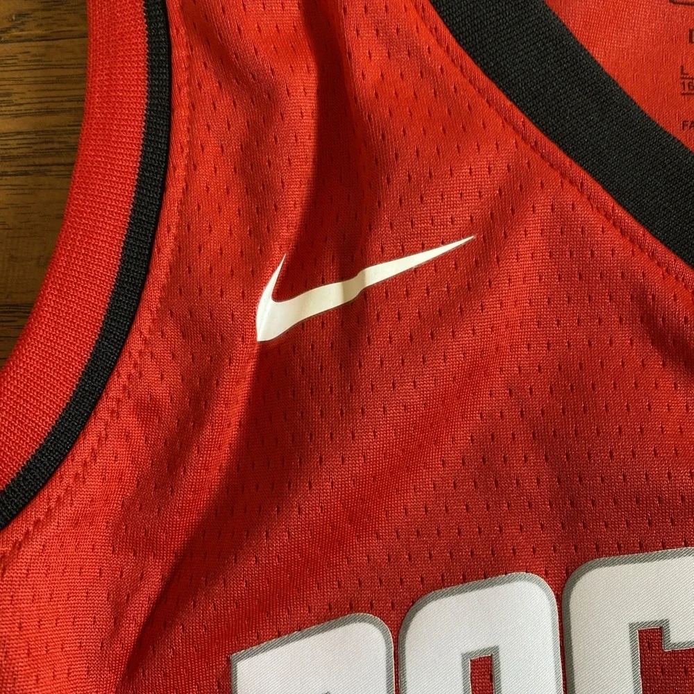 Nike Jalen Green Houston Rockets Icon Edition‎ Red Swingman Jersey Youth Large